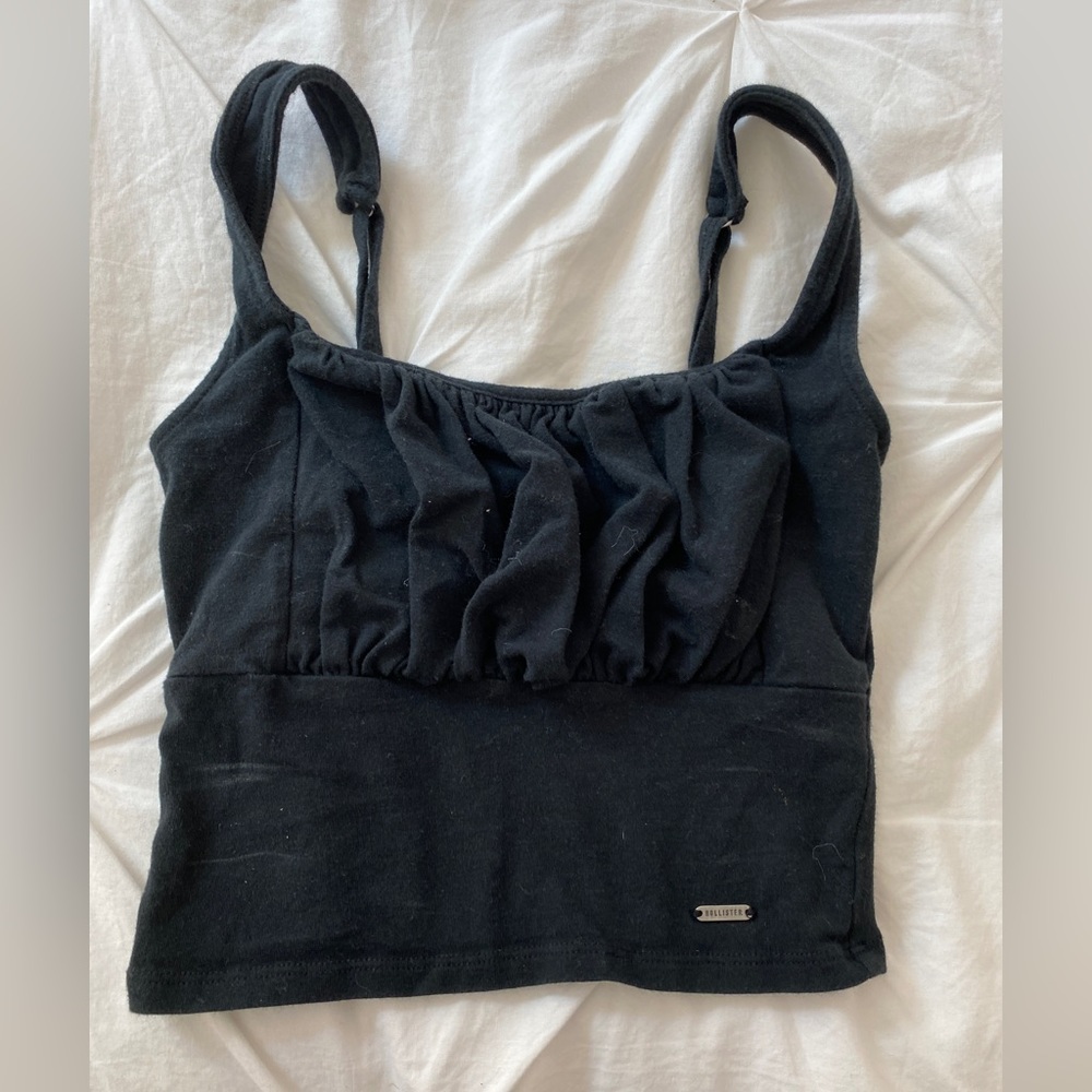 Hollister black tank